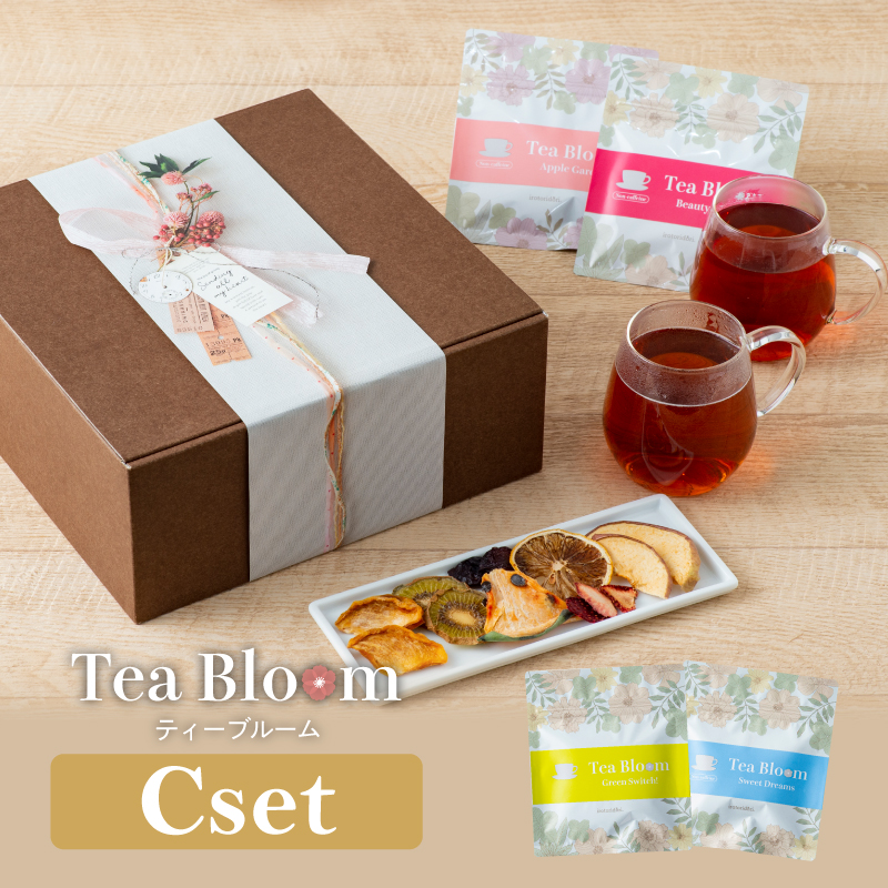 Tea Bloom　ドライフルーツ＋マグ　ギフトセットＣ