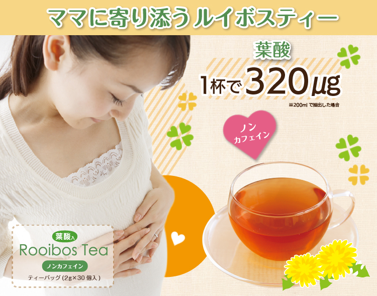 葉酸入りルイボスティー