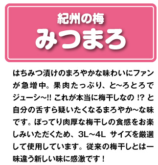 はちみつ漬けのまろやかな味わい。果肉たっぷり、と〜ろとろでジューシー!