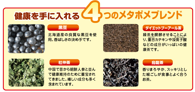 メタボメ茶情報