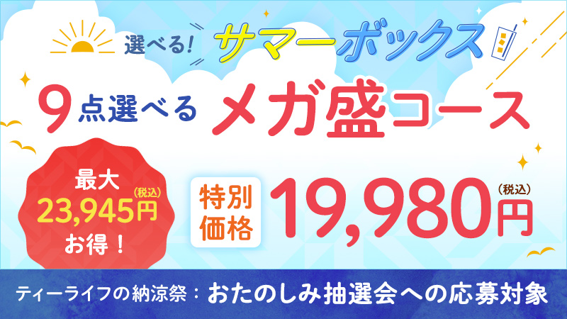 選べる!サマーボックス(9点コース)