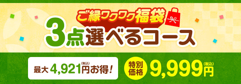 3点選べるコース