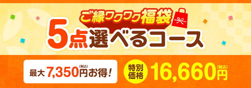 5点選べるコース