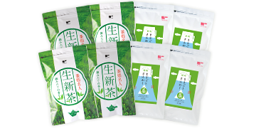 【増量】生新茶＆静岡まるごとさんかく茶